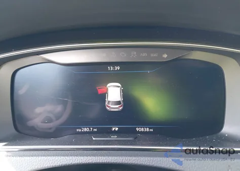 2018 Volkswagen Golf R 2.0T W/Dcc Navigation z USA, uszkodzony, nr VIN WVWWF7AU7JW070967